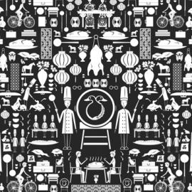 同乐羲和餐厅视觉形象