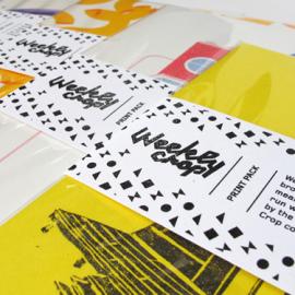 Weekly Crop Print Pack