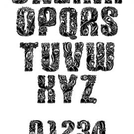 55个A--Z创意字体设计案例欣赏