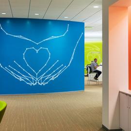 葛兰素史克公司美国总部环境图形设计