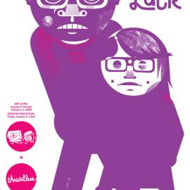 The Little Friends of Printmaking插画作品