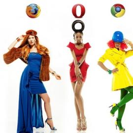 世界五大浏览器奇特衣着设计