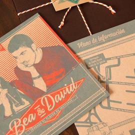 50个创意十足的婚礼请柬设计