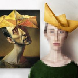 当画中模特儿走出真实世界　也许比想象中来得...诡异