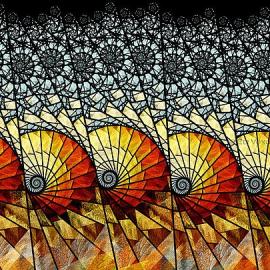 艺术家Eli Vokounova aka的华丽的分形艺术