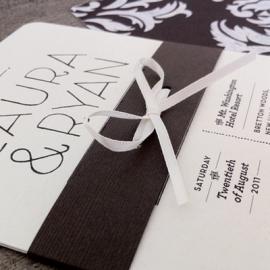 幸福满满 婚礼请柬设计欣赏