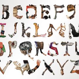 程式化的时尚字体设计欣赏