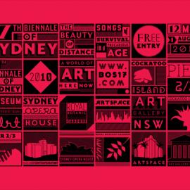 第十七届悉尼双年展形象识别