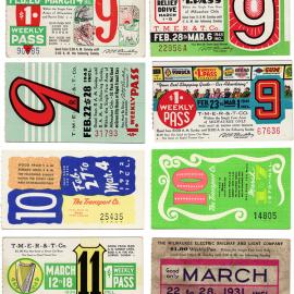 美国密尔沃基月票1930-1979