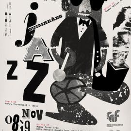 Guimar&atilde;es Jazz Festival 抢眼的海报设计