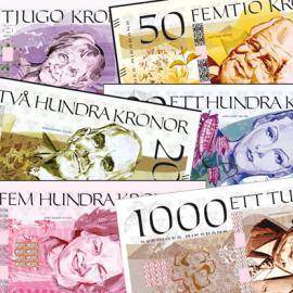 新瑞典纸币：文化之旅 美轮美奂
