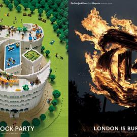 《纽约时报时尚杂志》的“T”字造型