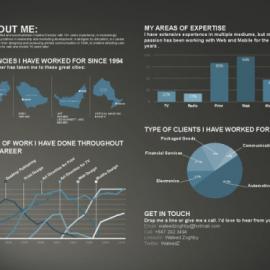 创意简历设计范例