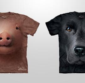 The Mountain的3D超写实创意T恤