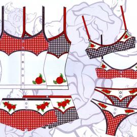 Edward Bach内衣图案设计作品选刊