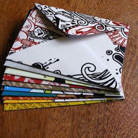 收集：国外时尚创意信封设计案例欣赏