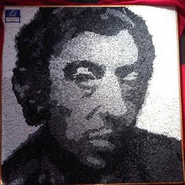 20394枚香烟过滤嘴肖像：Serge Gainsbourg