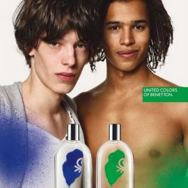 香水海报：Verde, Rosso, Blu, Giallo