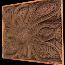 瓦楞纸―创意雕塑设计