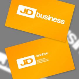 30个黄色系创意名片