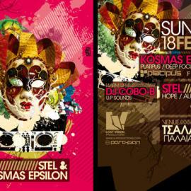 绚丽多彩的传单设计