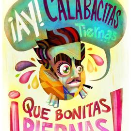 插画式海报欣赏