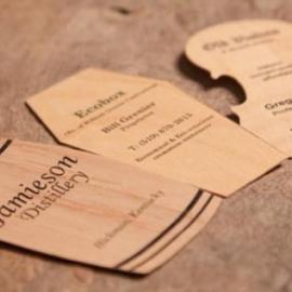 24款木质名片设计欣赏