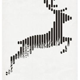 10-11 Star Grid海报SANTAMONICA版画设计