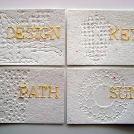 手工制作的名片欣赏