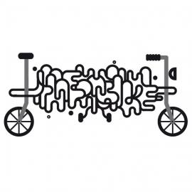 欧美line on bike and more自行车图案设计