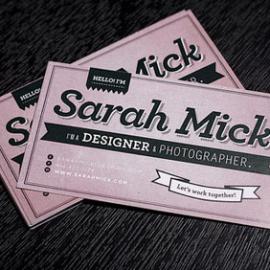 20款具有独特创新的名片设计