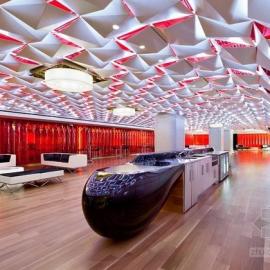 停车场改建现代多功能厅设计