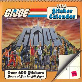 1986装甲车图日历设计赏析