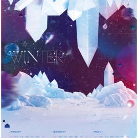 2012年国外漂亮的挂历设计欣赏