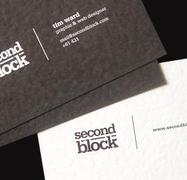 100款新鲜创意的黑色名片设计欣赏三