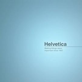 字体的故事之：Helvetica 设计灵感
