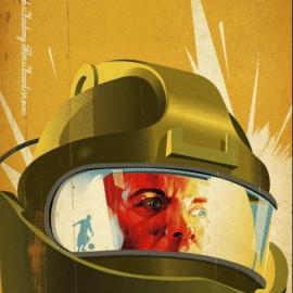 英国影视艺术学院提名影片发布复古海报