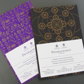 英国香水品牌活动邀请卡设计欣赏