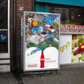 可口可乐宣传海报欣赏