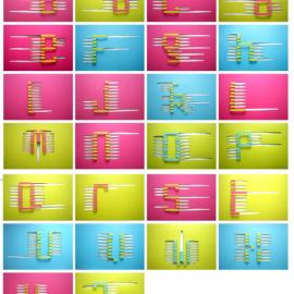 《Strata》字体设计