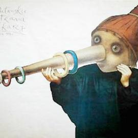 波兰艺术招贴大师Stasys Eidrigevicius