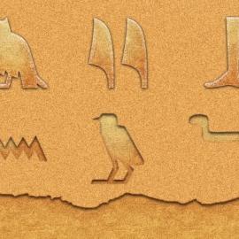 埃及壁画风格ICON设计