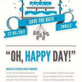 50个国外创意婚礼请柬设计欣赏