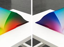 tauba auerbach：RGB 色彩空间地图