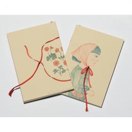 D-BROS品牌的丝带元素书籍设计