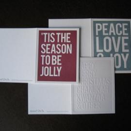 想象力丰富的圣诞新年贺卡设计