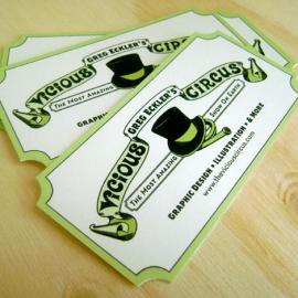 采用模切工艺的名片欣赏