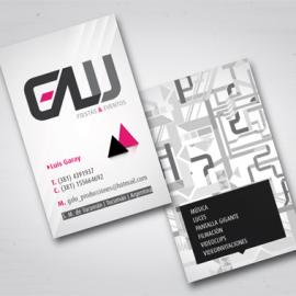 40款优秀的竖版名片设计