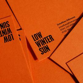 国外橙色名片设计欣赏