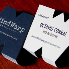 30款独特的模切名片设计